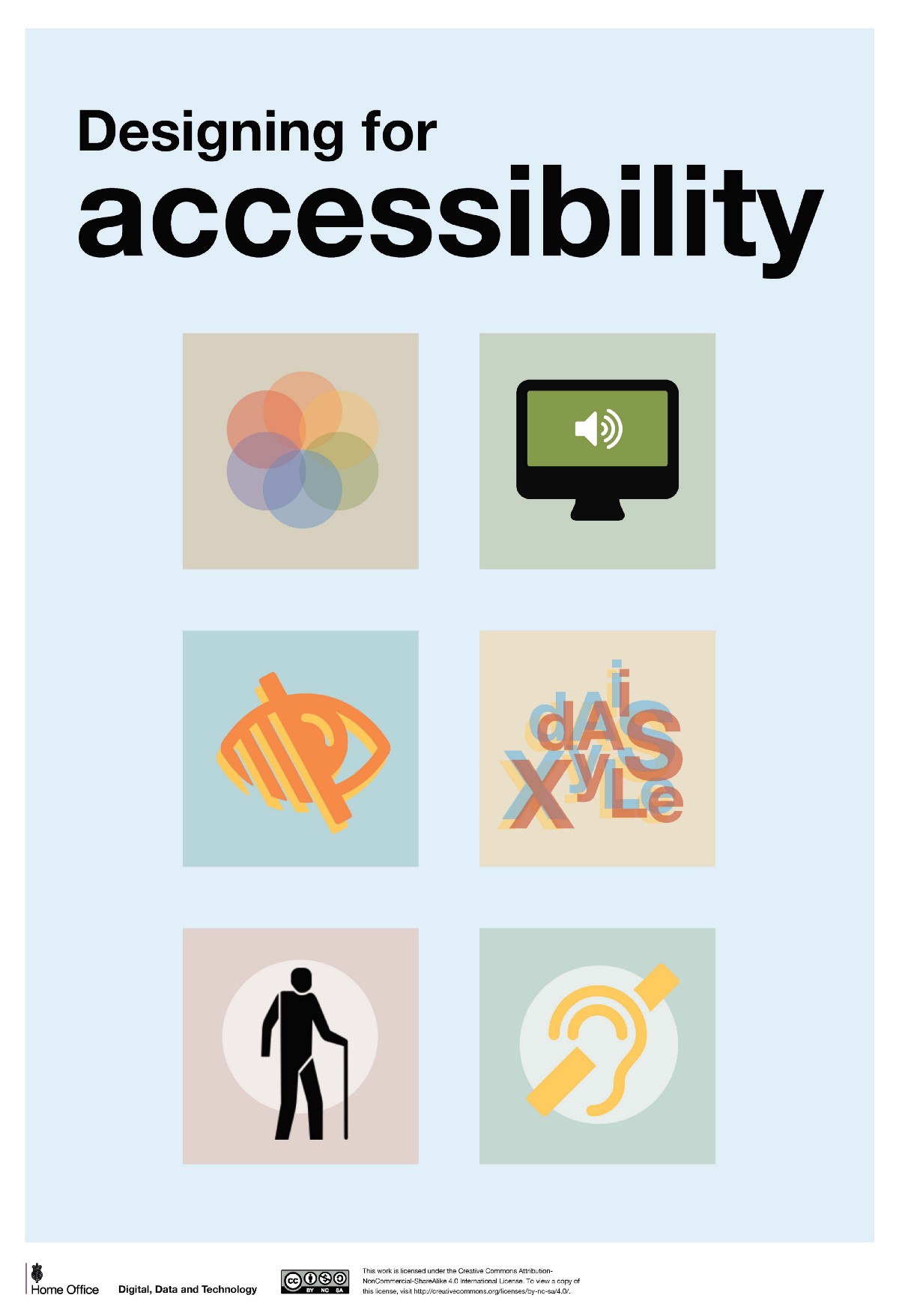 Designing for accessibility