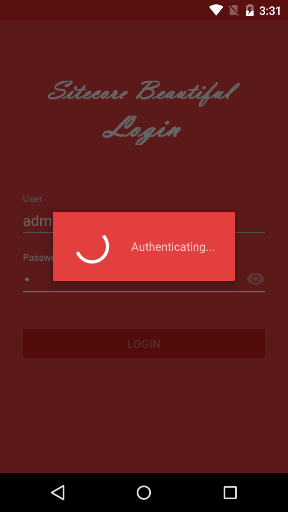 sitecore beautiful login